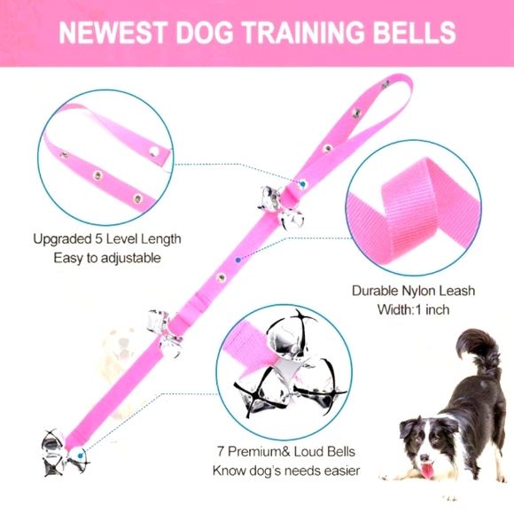 Newest adjustable dog training bells - Picture 3 of 4